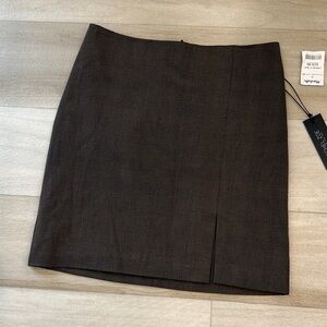 Rachel Zoe Brown Pencil Skirt